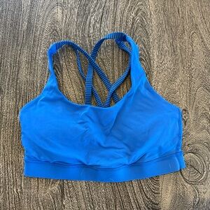 lululemon athletica Vibrant Blue Sports Bra